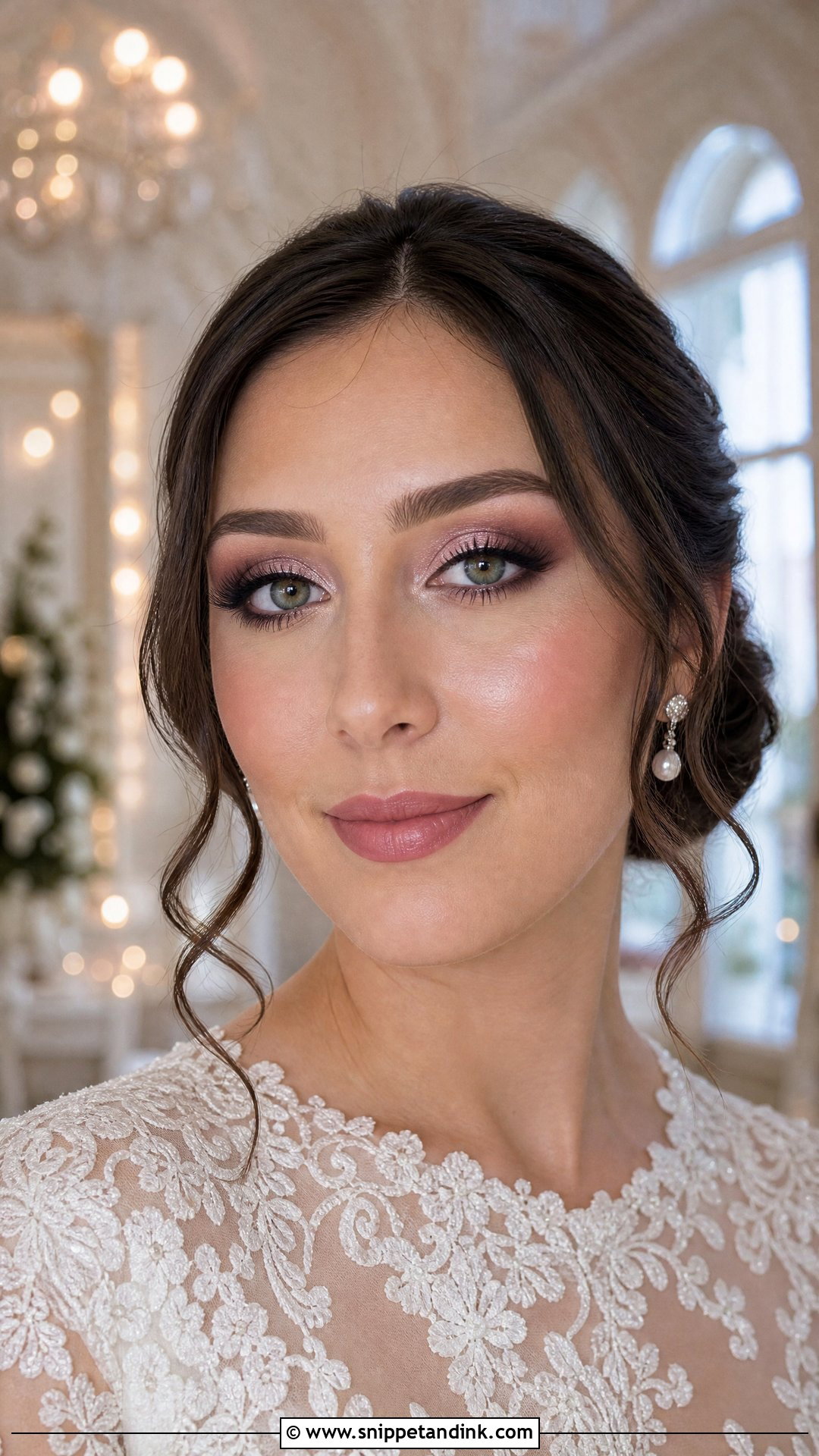 Winter Bridal Makeup For Green Eyes - Snippet and Ink - 30 Bridal Makeup for Green Eyes