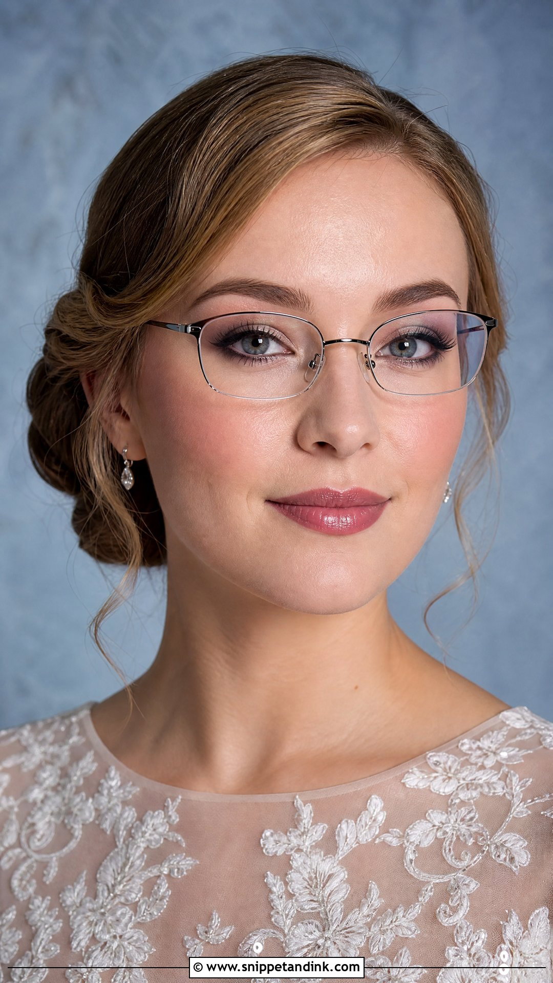 Winter Bridal Makeup With Glasses - Snippet and Ink - 20 Bridal Makeup with Glasses