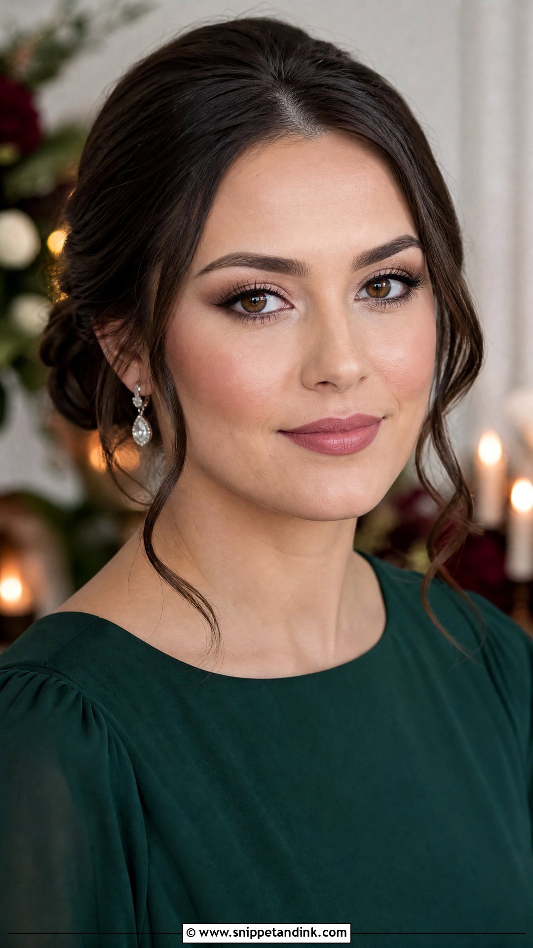 Winter Bridesmaid Makeup - Snippet and Ink - 25 Wedding Makeup for Bridesmaids