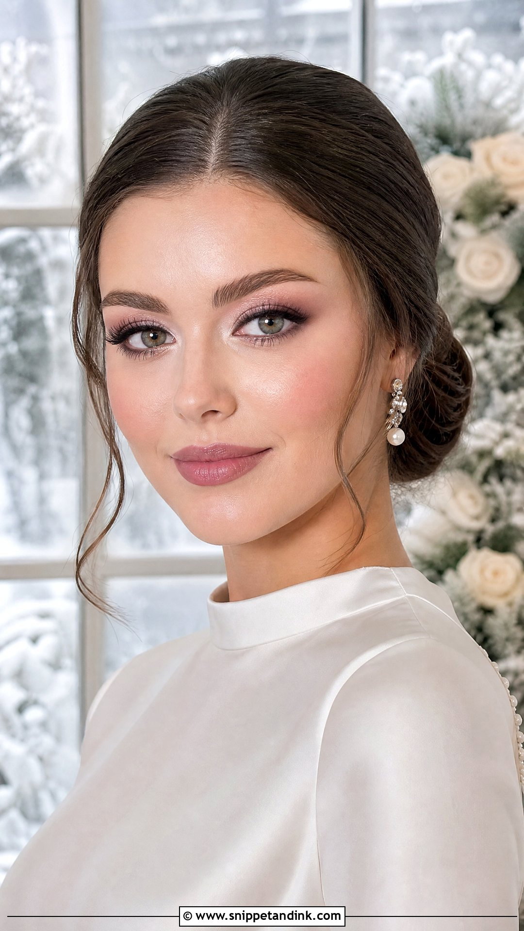 Winter Ethereal Bridal Makeup - Snippet and Ink - 25 Ethereal Bridal Makeup Ideas