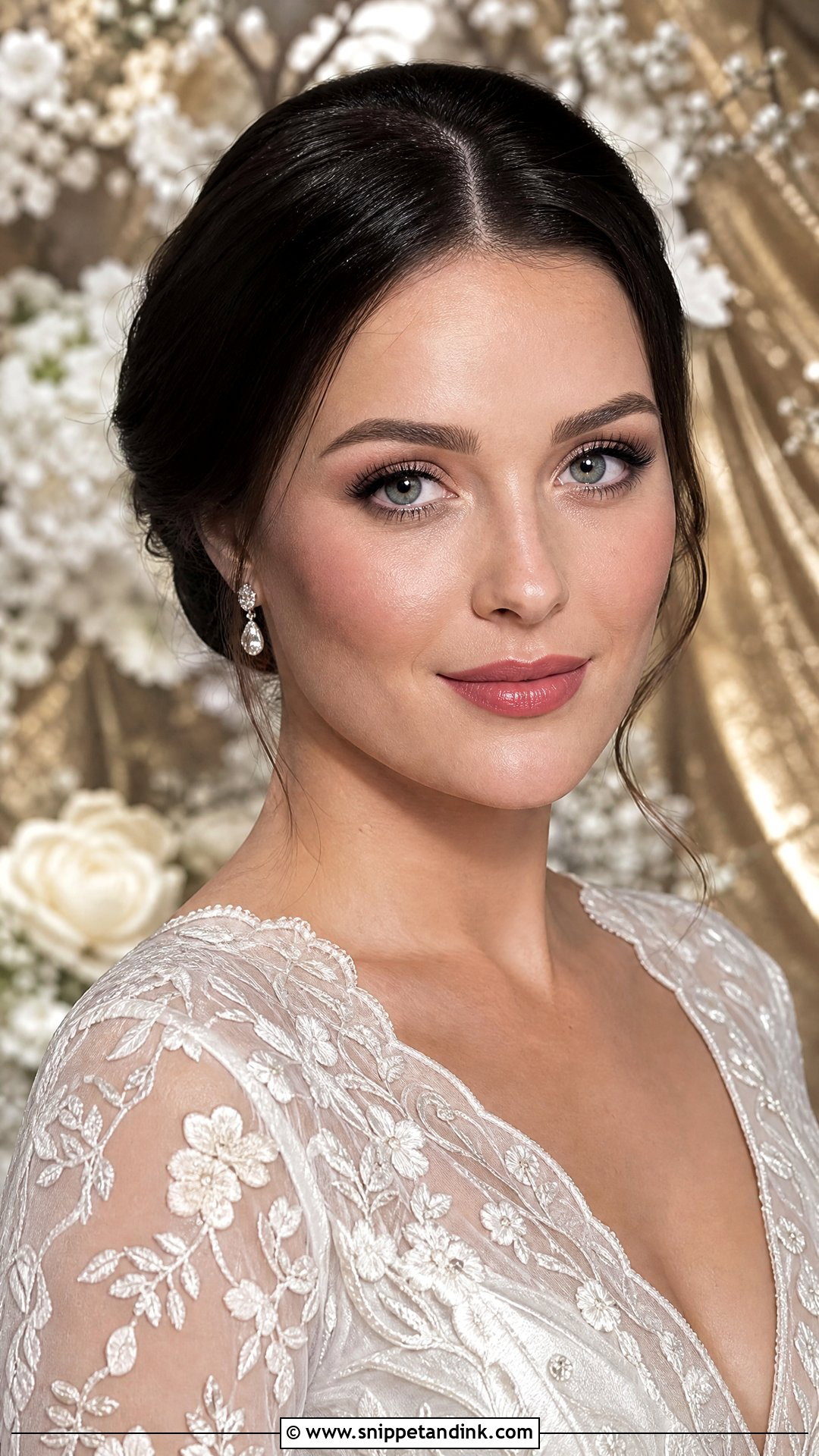 Winter Natural Wedding Makeup - Snippet and Ink - 25 Light Natural Wedding Makeup Looks