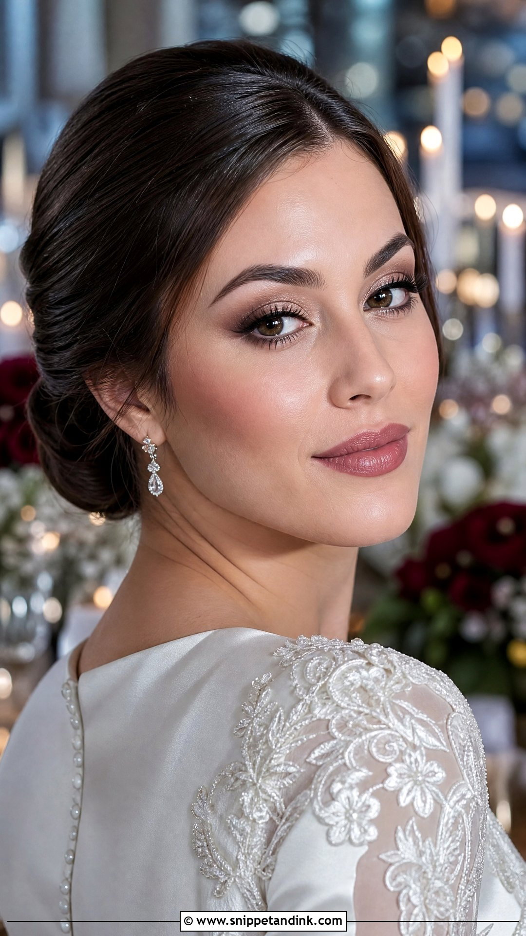Winter Wedding Makeup - Snippet and Ink - 25 Timeless Wedding Makeup Ideas