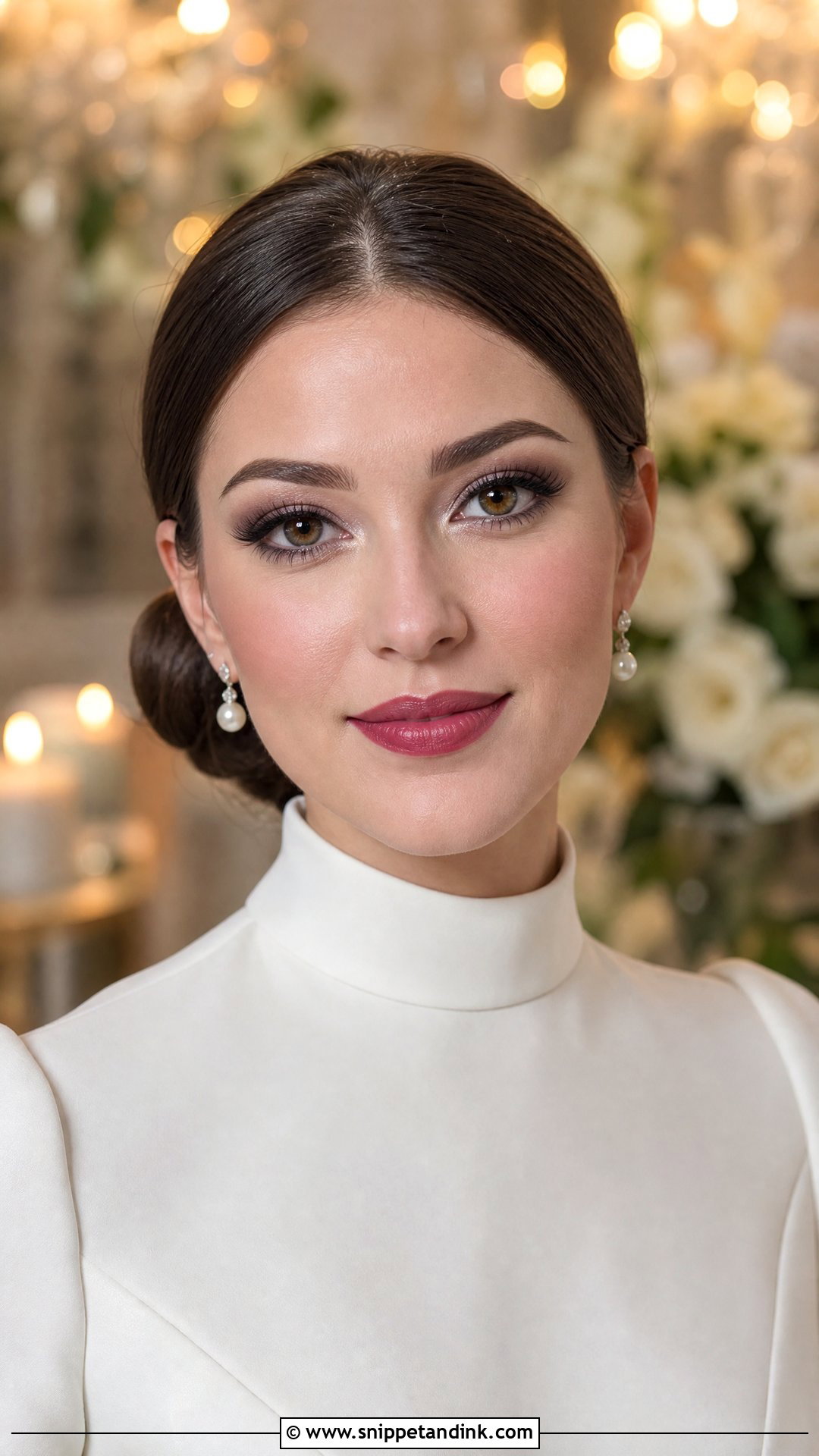 Winter Wedding Makeup - Snippet and Ink - 30 Wedding Day Makeup Ideas