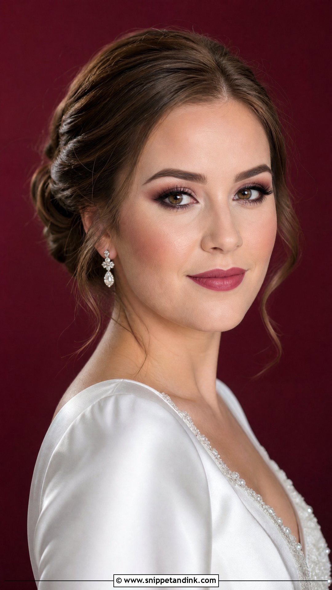 Winter Wedding Makeup - Snippet and Ink - 30 Wedding Make Up Ideas