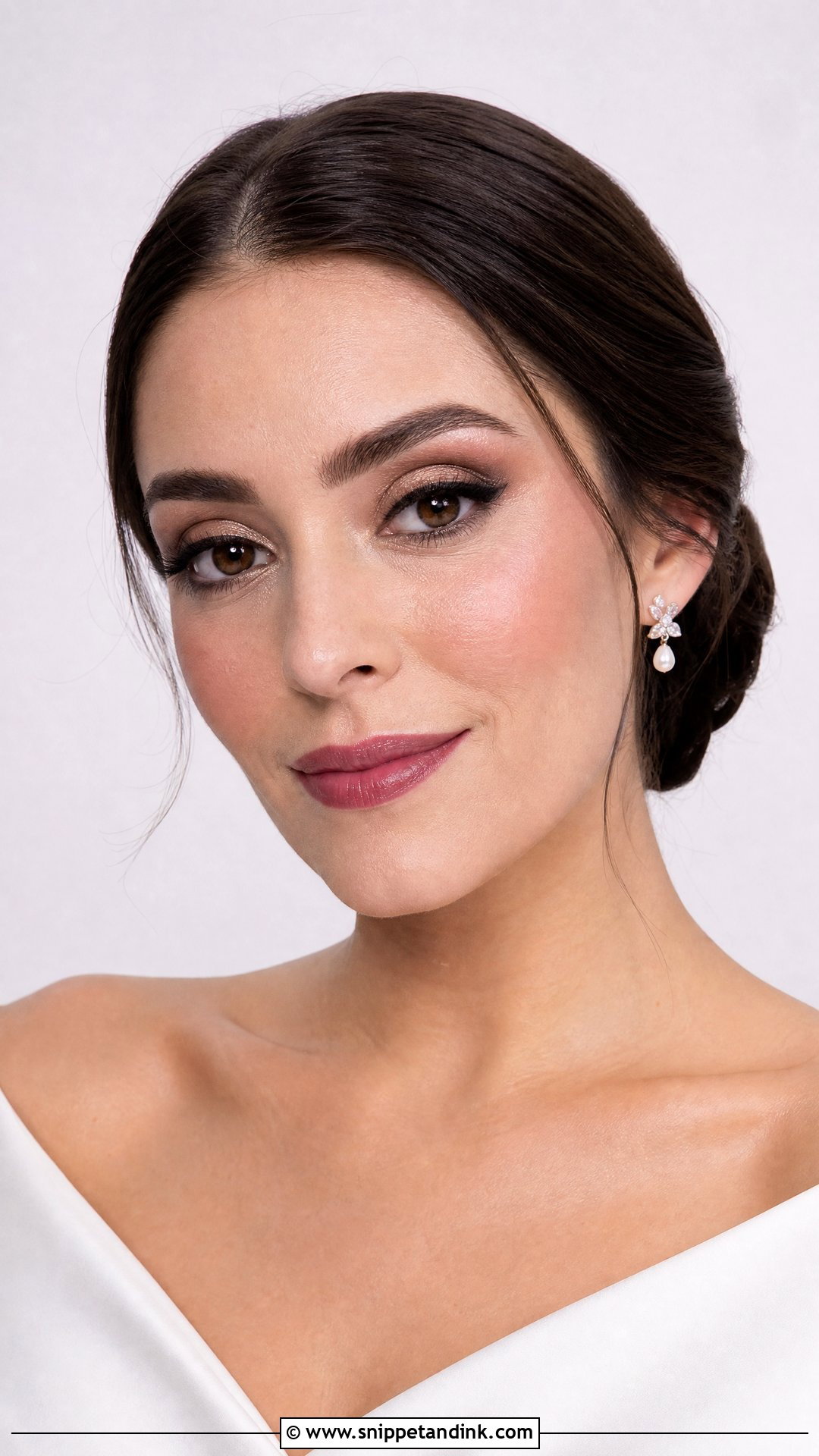 Winter Wedding Makeup - Snippet and Ink - 35 Wedding Makeup Ideas