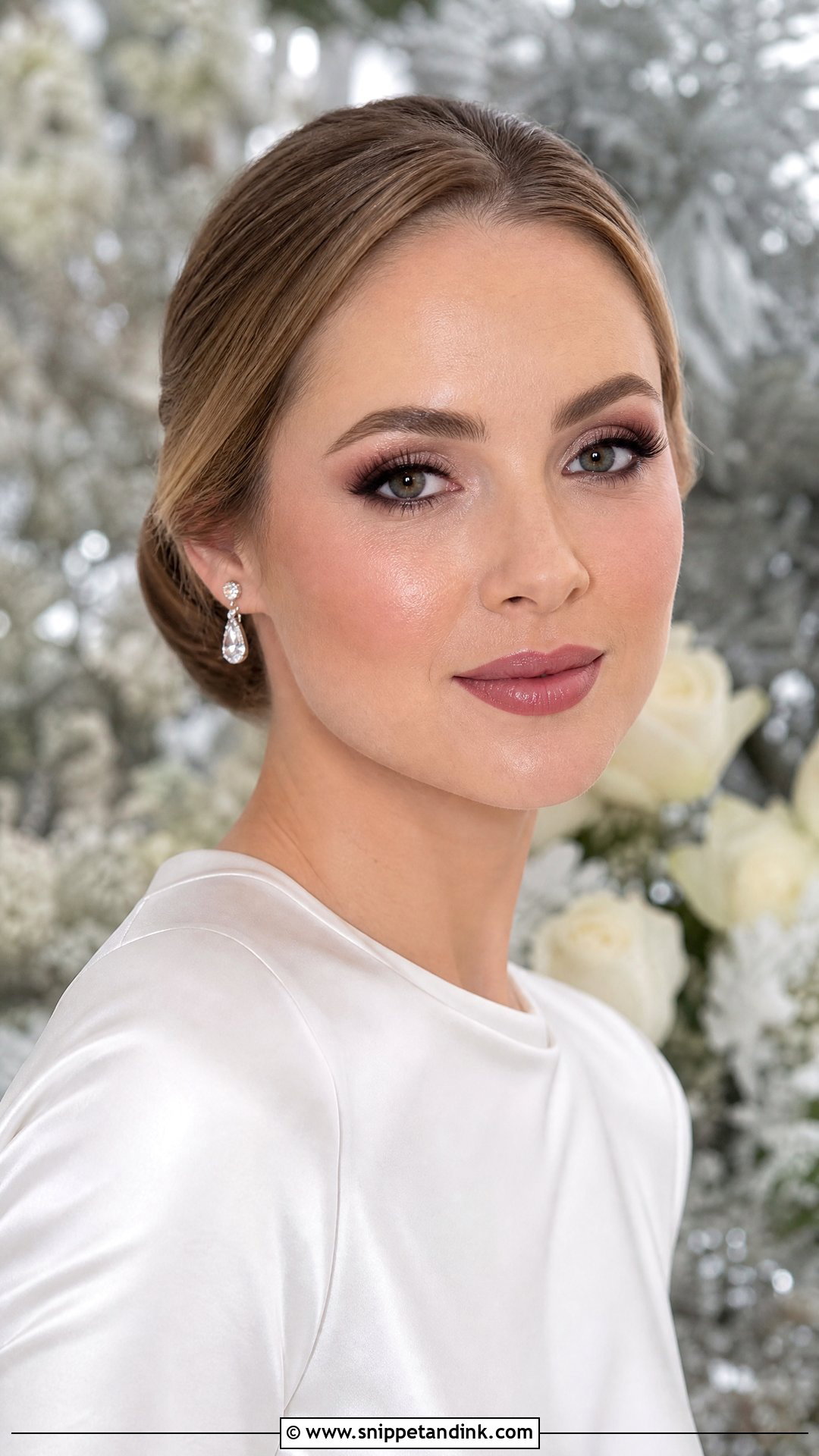 Winter Wedding Makeup - Snippet and Ink - 20 Wedding Make Ideas