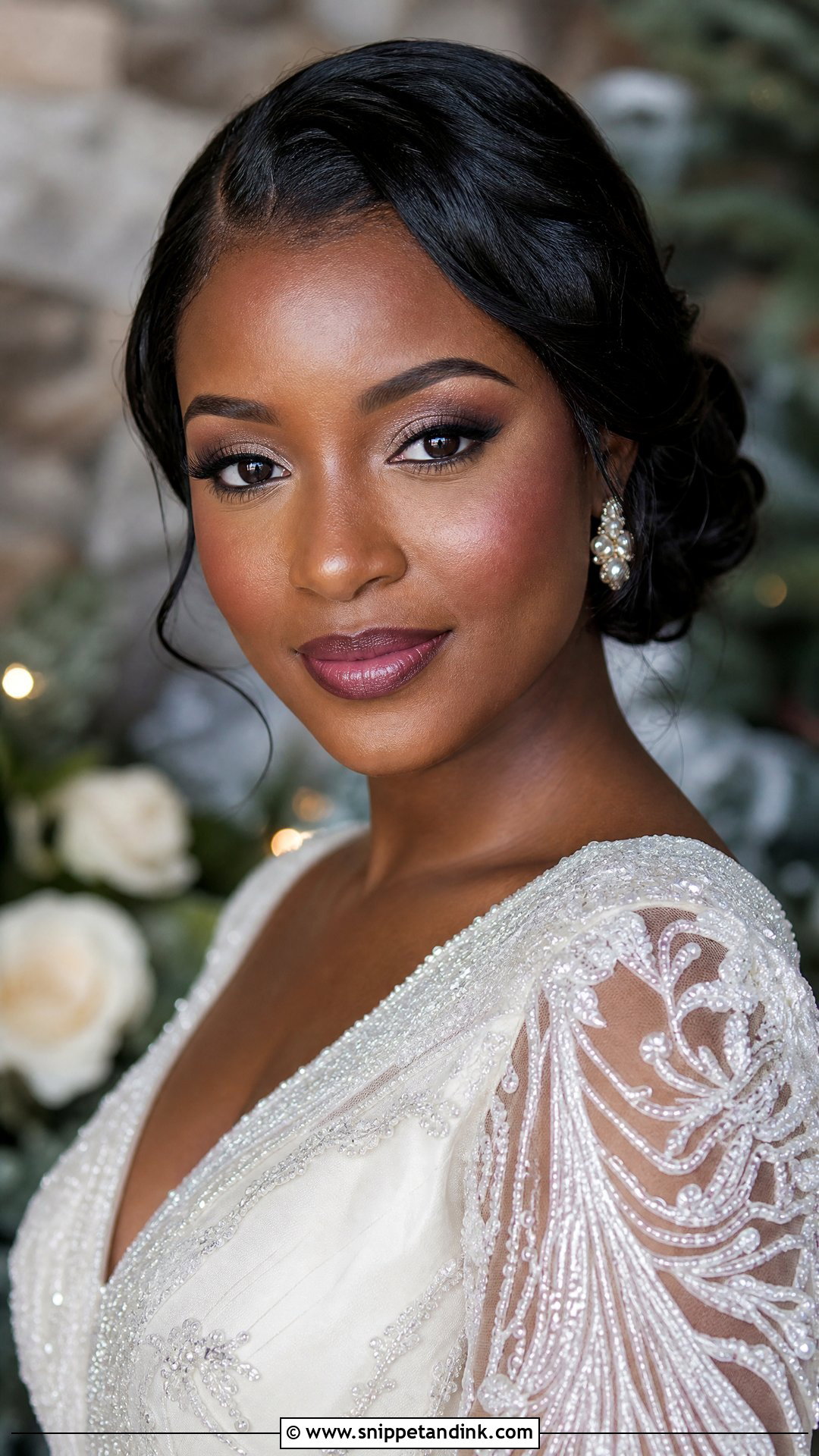 Winter Wedding Makeup - Snippet and Ink - 25 Elegant Wedding Makeup Ideas