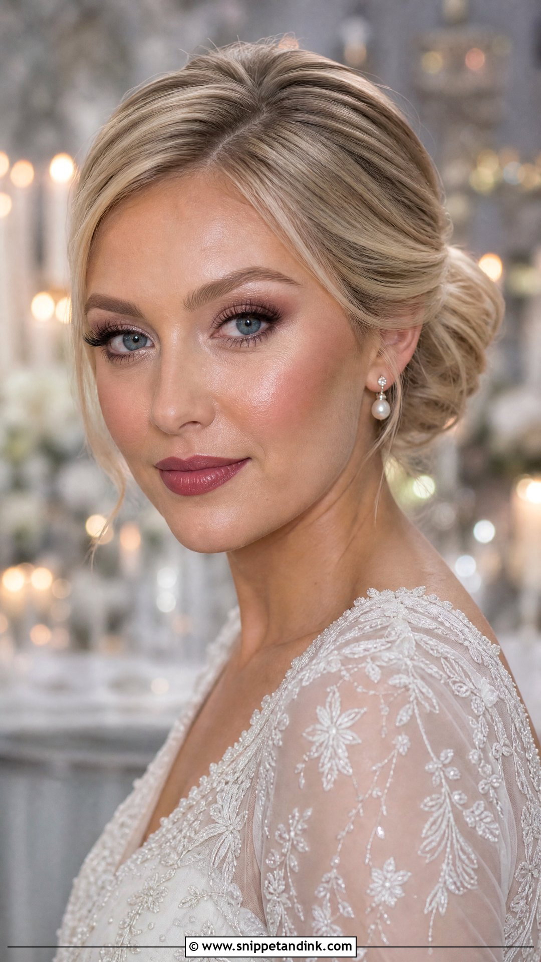 Winter Wedding Makeup For Blonde Hair And Blue Eyes - Snippet and Ink - 20 Wedding Makeup for Blonde Hair and Blue Eyes