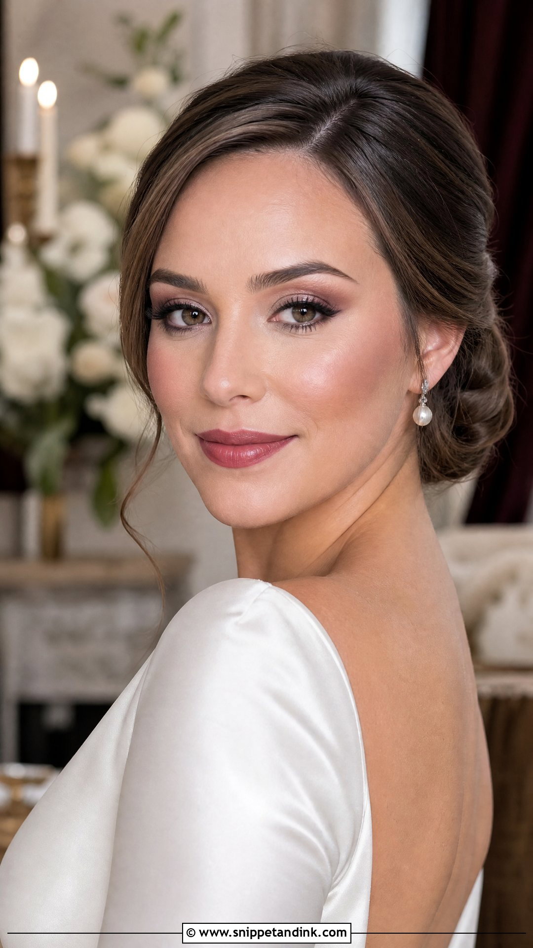 Winter Wedding Makeup For Bride - Snippet and Ink - 25 Wedding Makeup for Bride Ideas