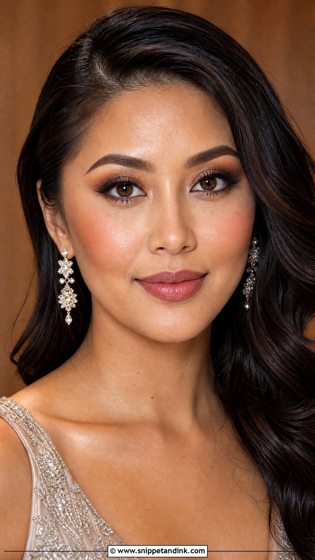 Winter Wedding Makeup For Brown Eyes - Snippet and Ink - 25 Winter Wedding Makeup Ideas