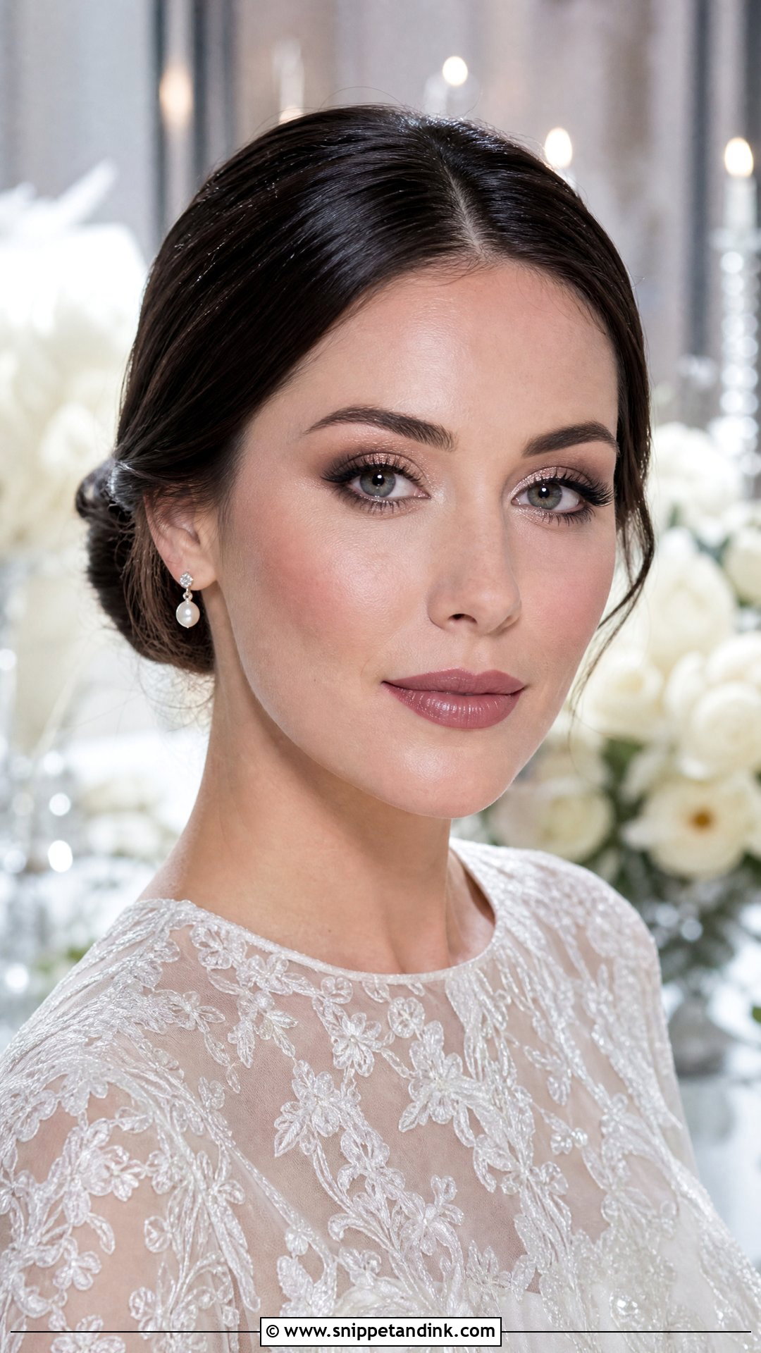 Winter Wedding Makeup For Brunettes - Snippet and Ink - 25 Wedding Makeup for Brunettes
