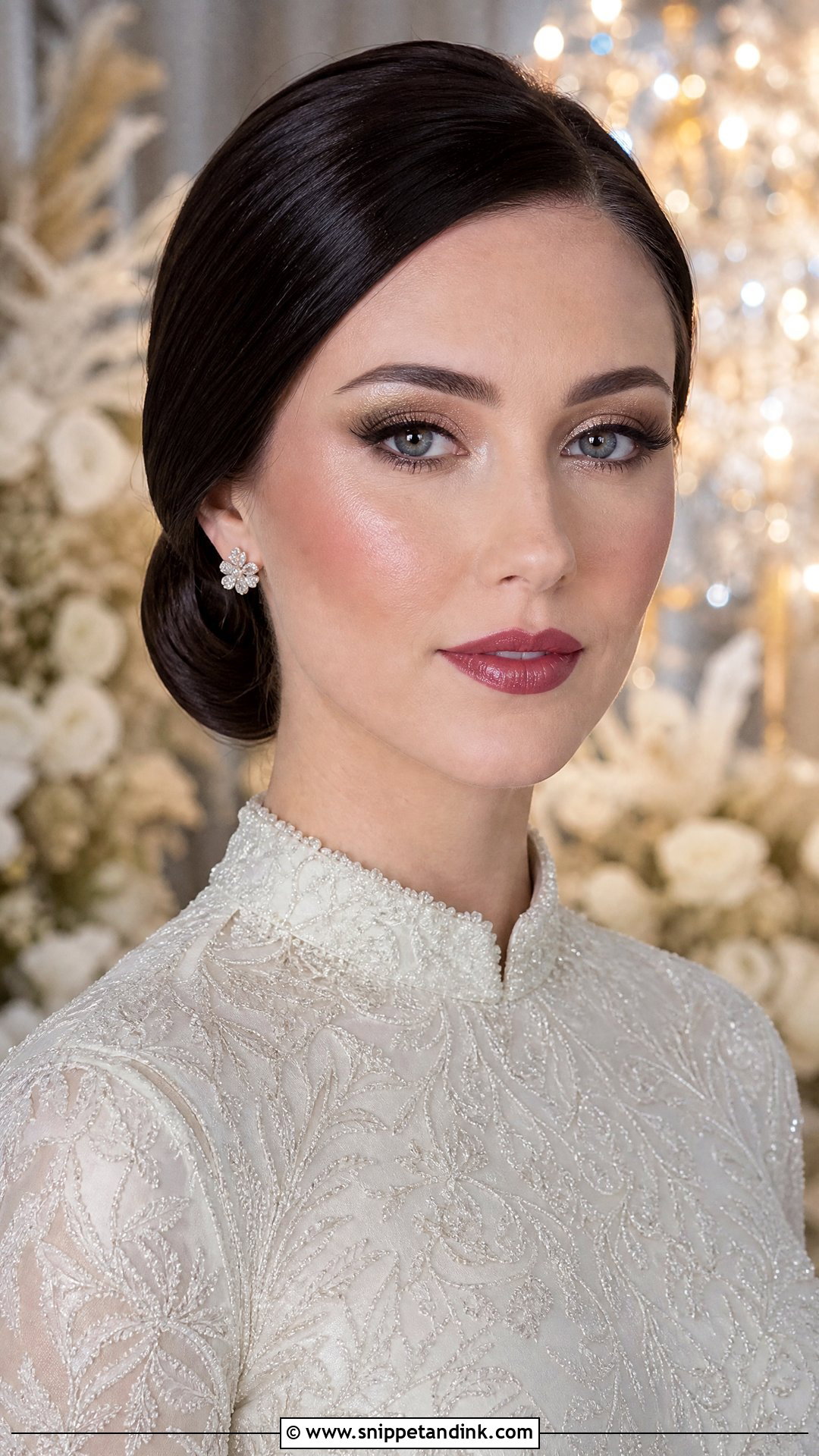Winter Wedding Makeup For Brunettes - Snippet and Ink - 20 Wedding Makeup Brunette Ideas