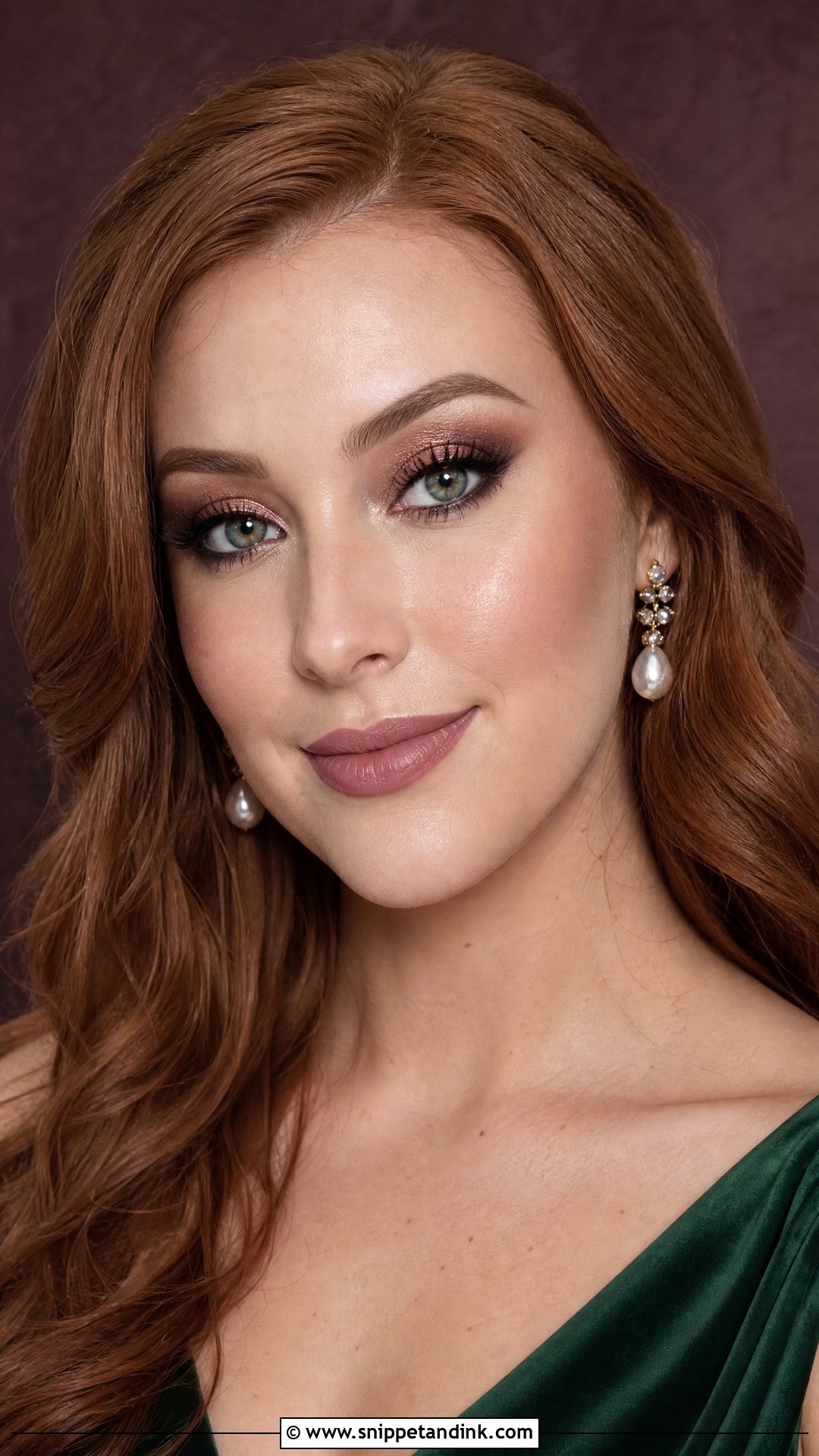 Winter Wedding Makeup For Green Eyes - Snippet and Ink - 25 Winter Wedding Makeup Ideas