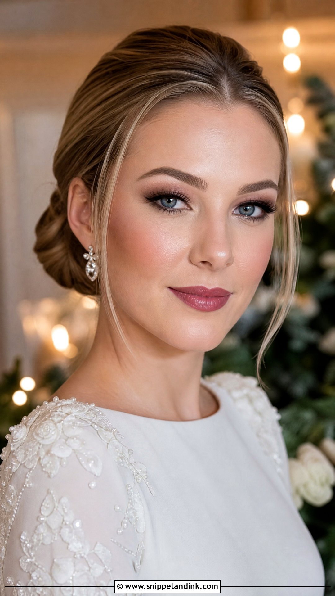 Winter Wedding Makeup Look - Snippet and Ink - 25 Wedding Makeup Look Ideas