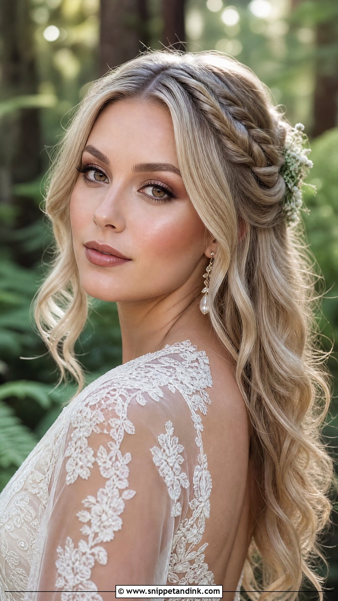 Woodland Boho Wedding Makeup For Blonde Hair - Snippet and Ink - 20 Boho Wedding Makeup Blonde Ideas
