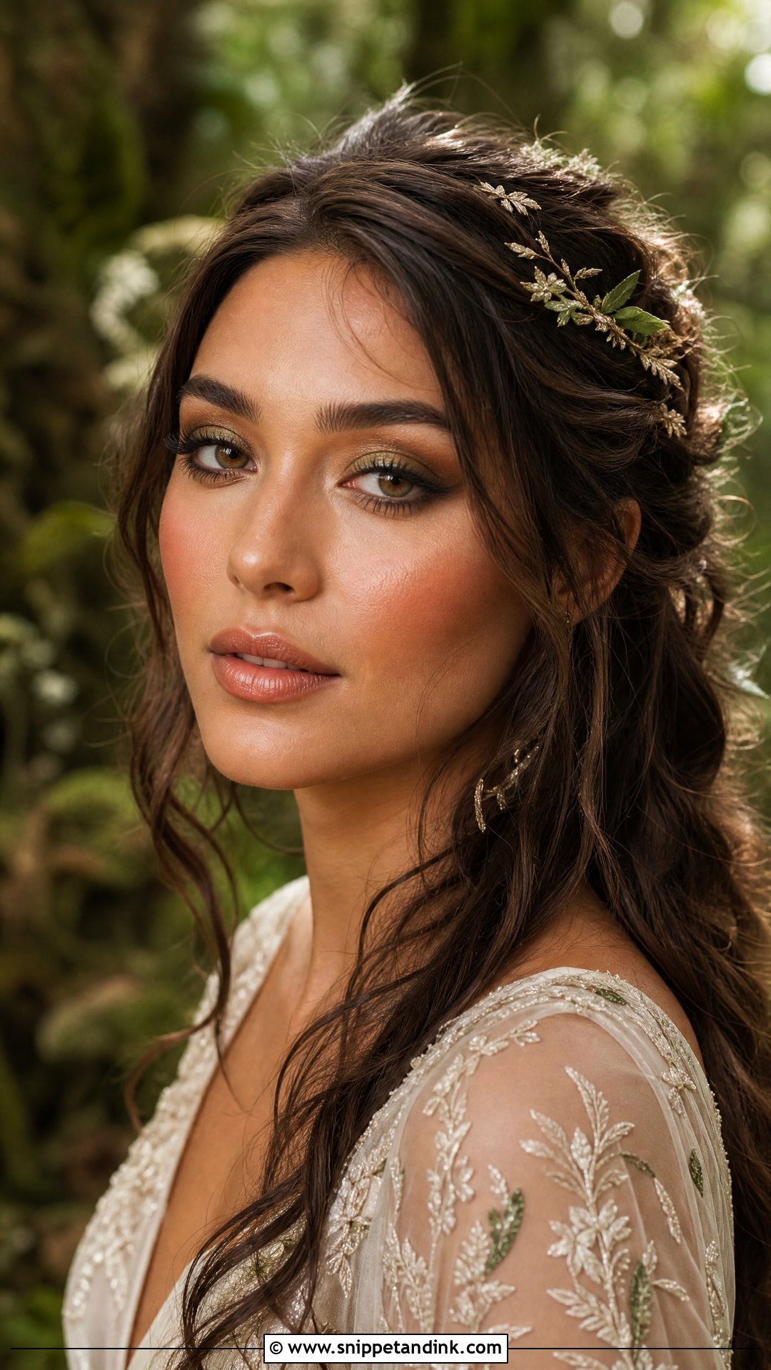 Woodland Fairy Wedding Makeup - Snippet and Ink - 20 Fantasy Wedding Makeup Ideas