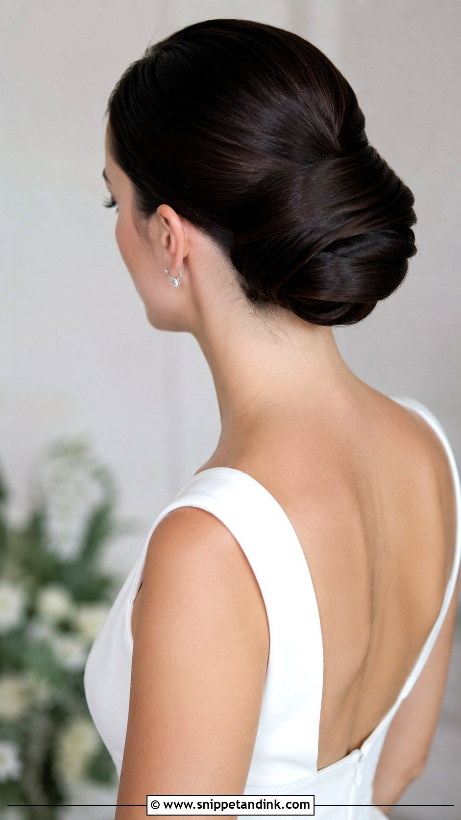 Wrapped Bun Wedding Hairstyle - Snippet and Ink - 30 Wedding Bun Hairstyles