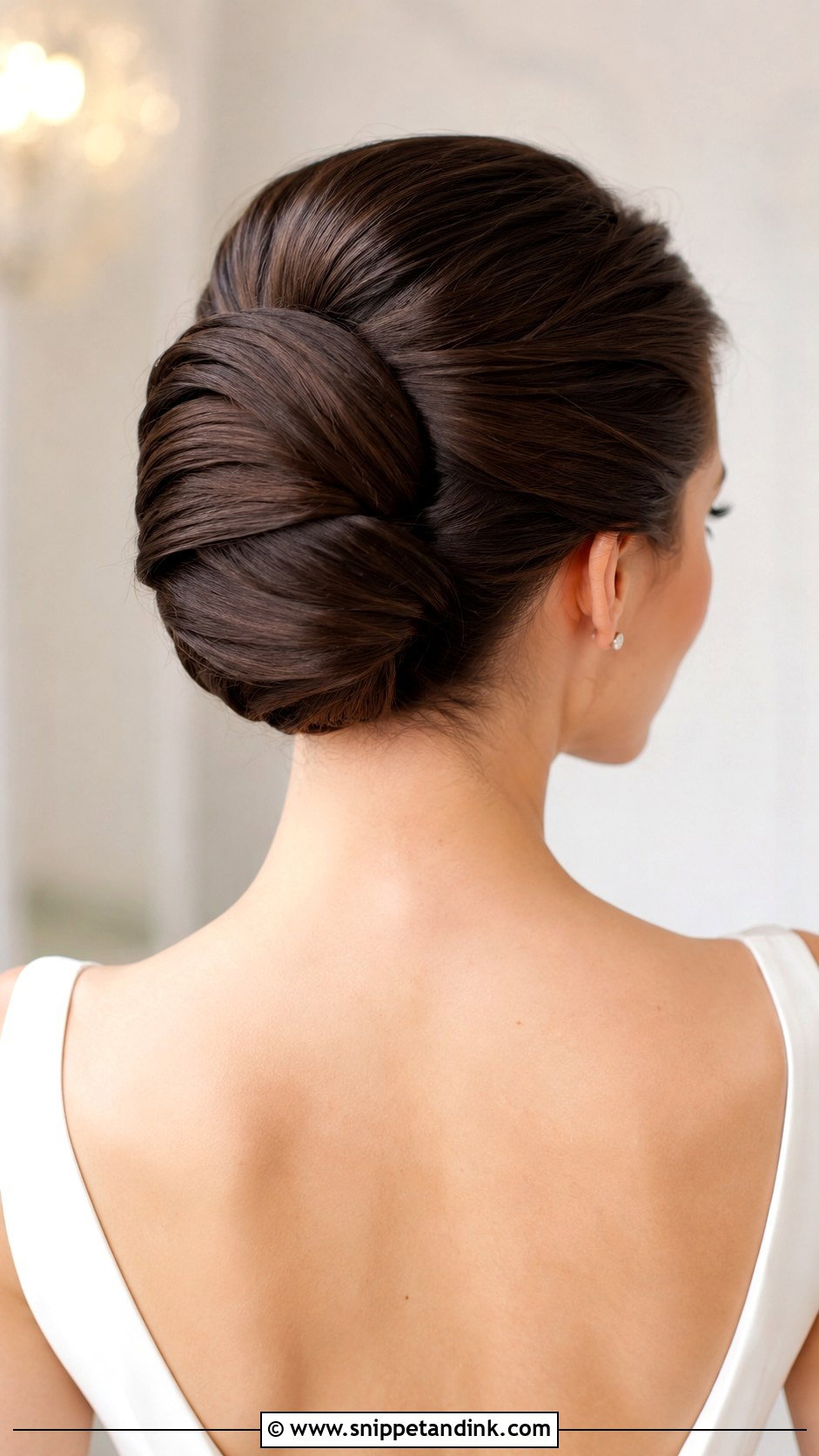 Wrapped Bun - Snippet and Ink - 30 Bridal Hair Buns