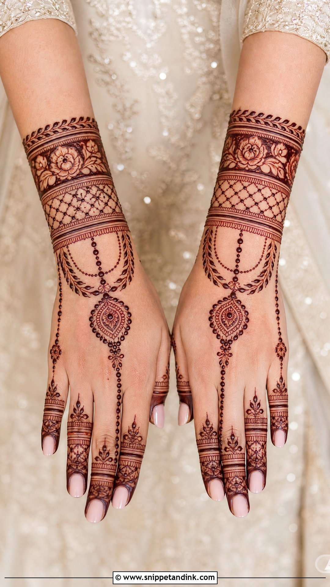 Wrist Cuff Mehndi Design For Wedding - Snippet and Ink - 25 Unique Mehndi Designs for Wedding