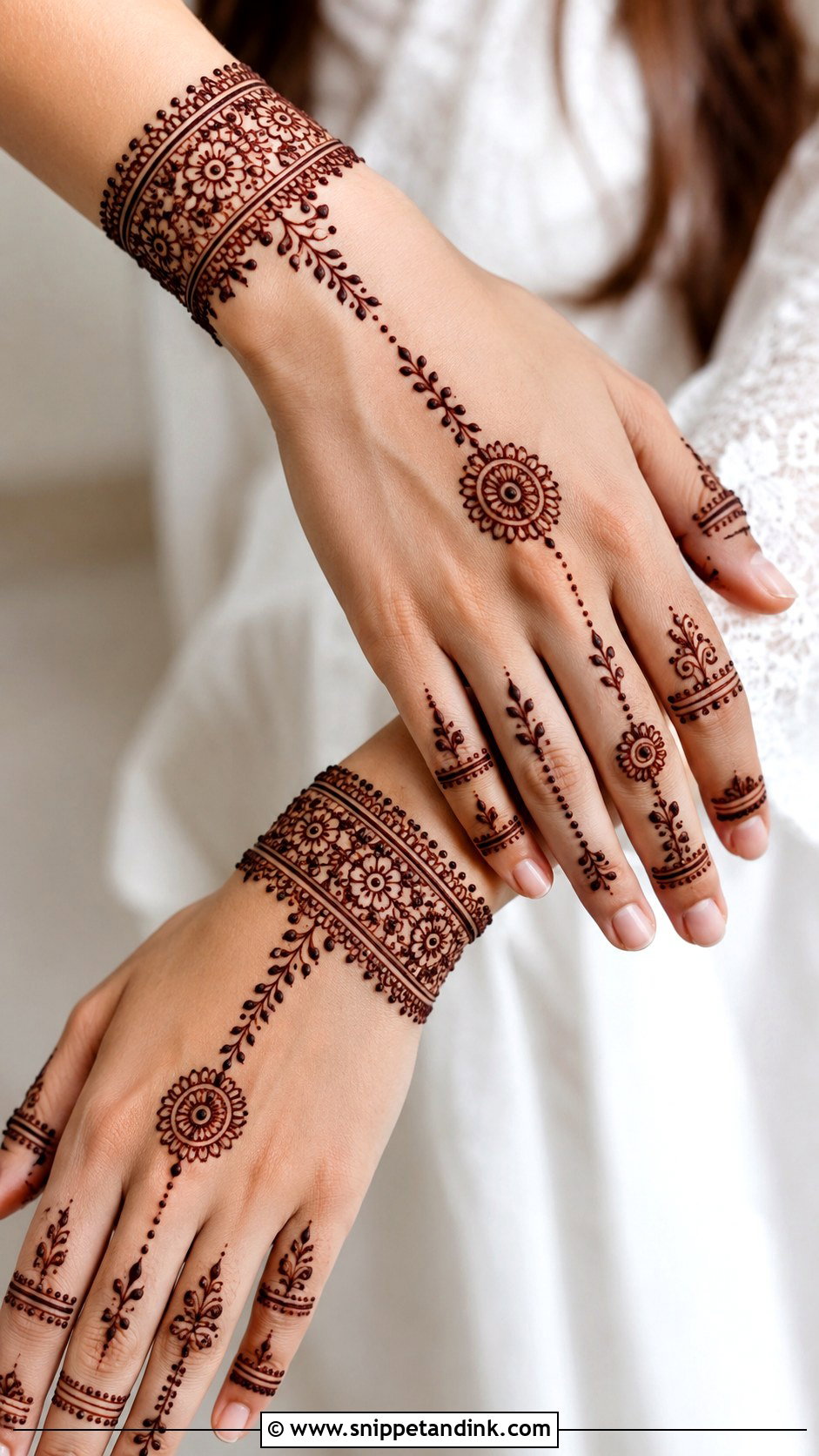 Wrist Mehndi Design - Snippet and Ink - 35 Stylish Mehndi Designs