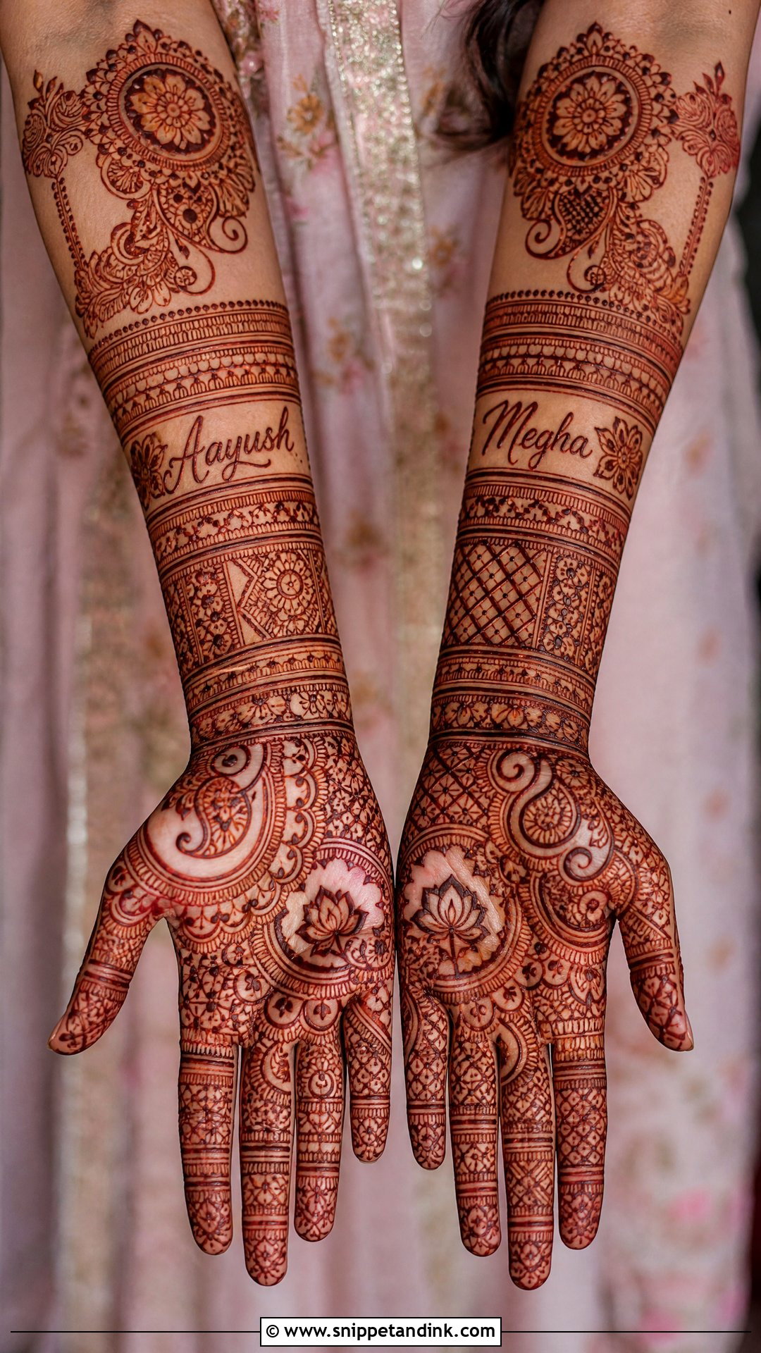 Wrist To Forearm Bridal Mehndi Design - Snippet and Ink - 25 Dulhan Bridal Henna Mehndi Designs