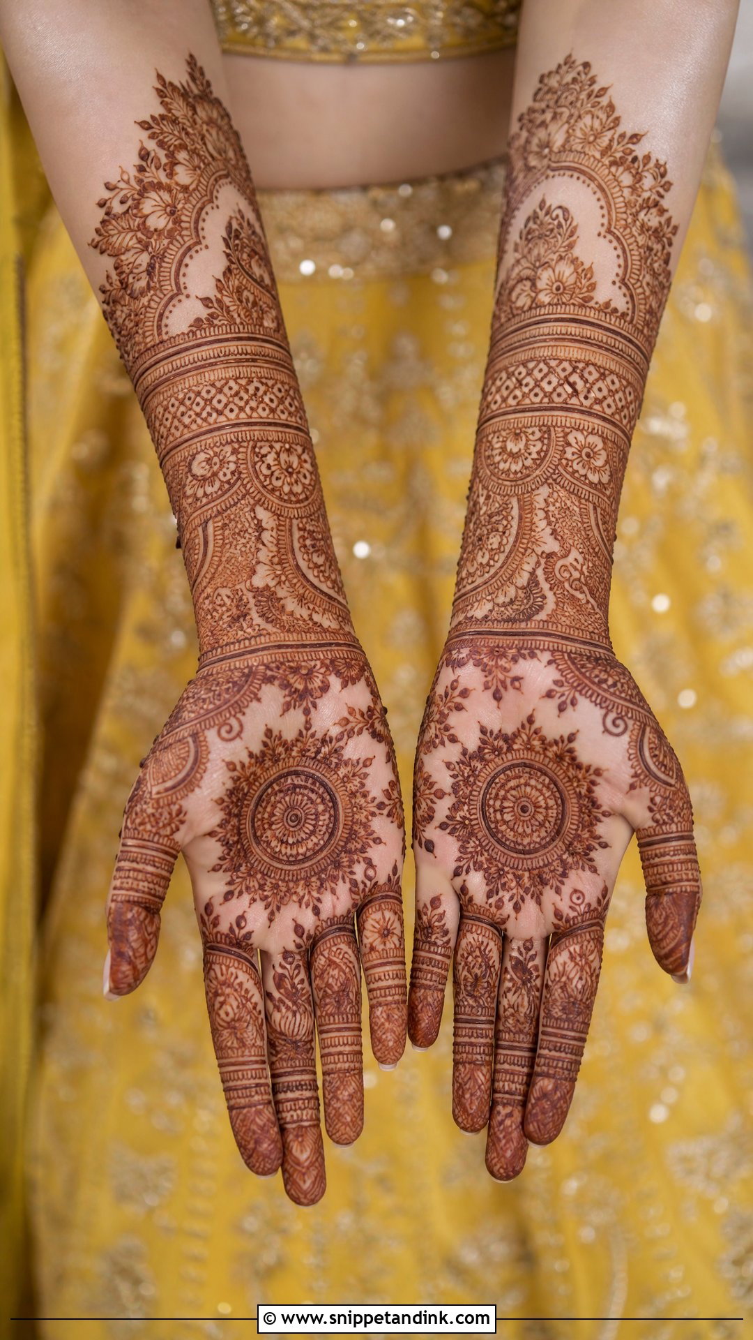 Yellow Mehendi Lehenga For Bride - Snippet and Ink - 25 Mehendi Dress for Bride Ideas
