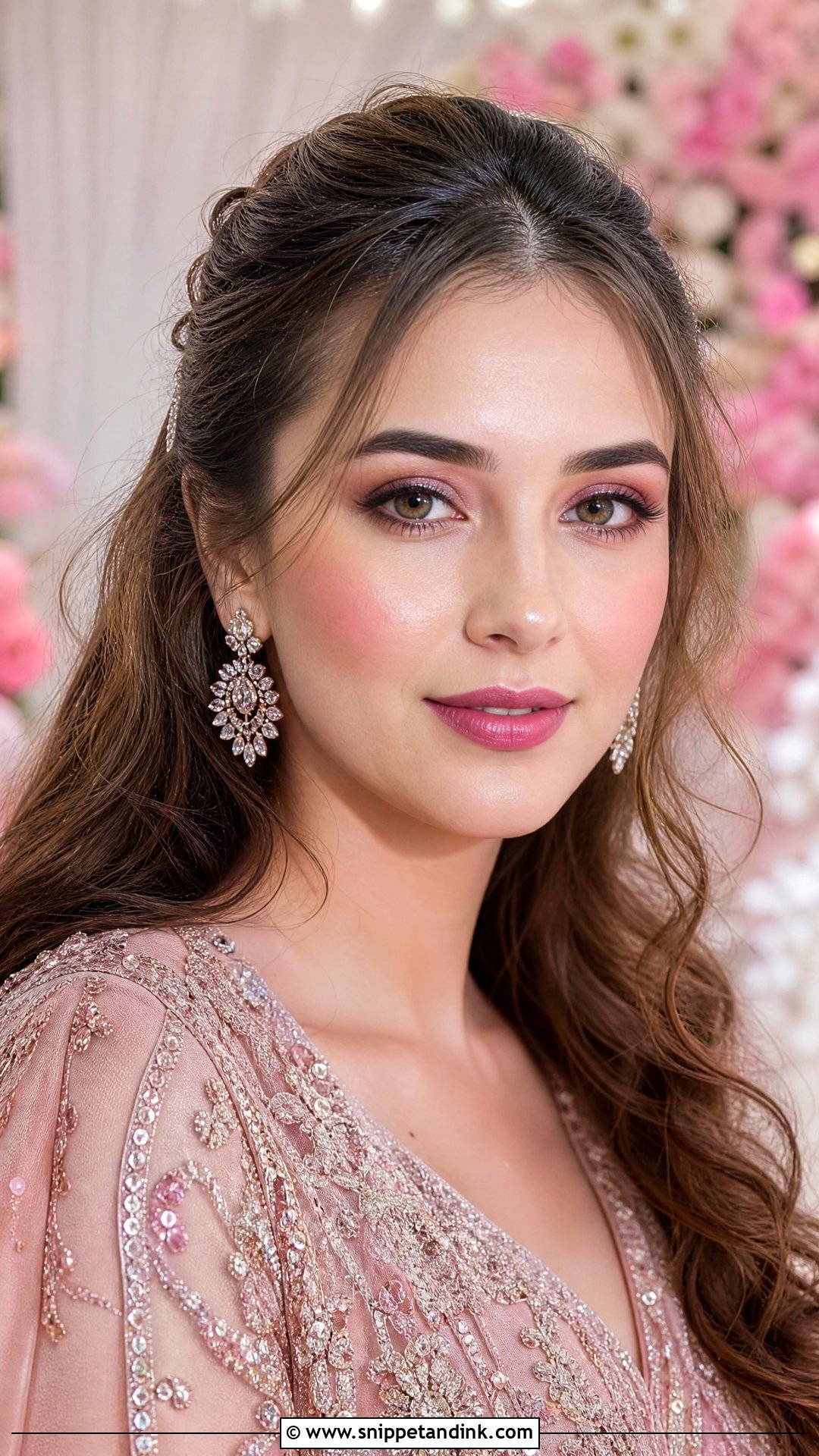 Yumna Zaidi Pink Bridal Makeup - Snippet and Ink - 20 Yumna Zaidi Bridal Look Ideas