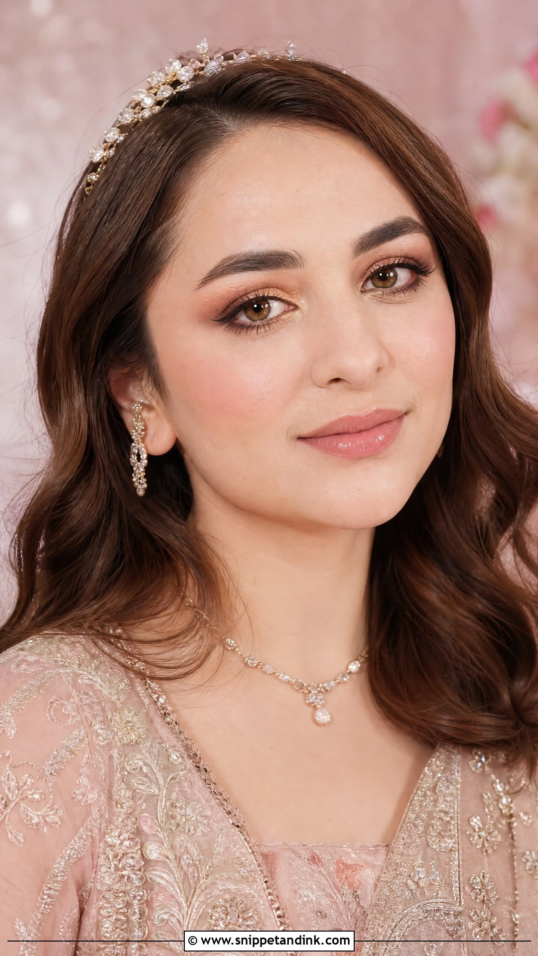 Yumna Zaidi Soft Glam Bridal Makeup - Snippet and Ink - 20 Yumna Zaidi Bridal Look Ideas