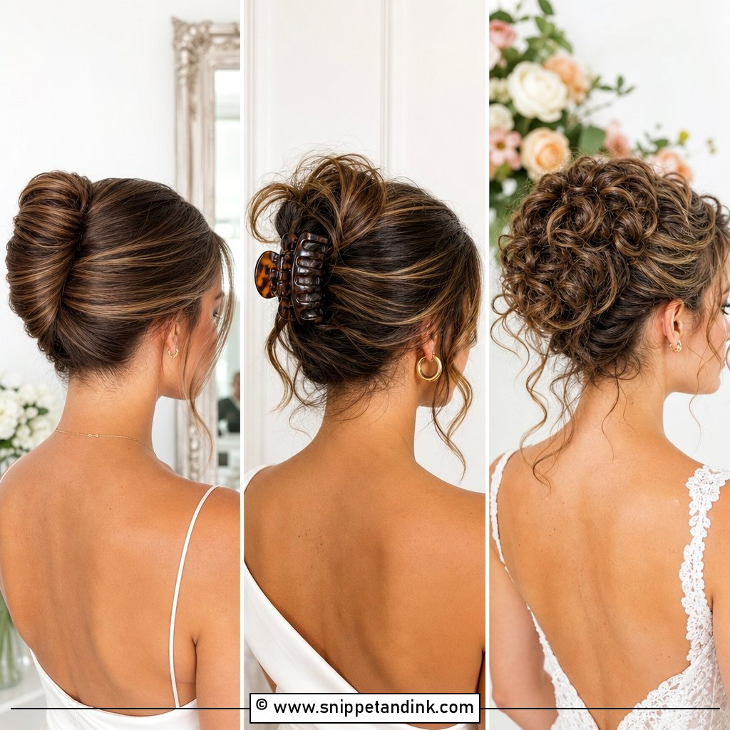 15 90s Wedding Hairstyles for Chic Nostalgic Bridal Glam
