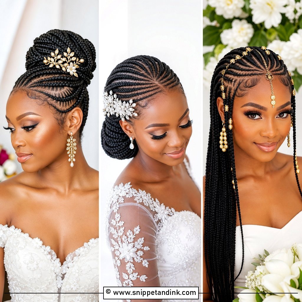 15 African Wedding Hairstyles for Elegant Bridal Beauty