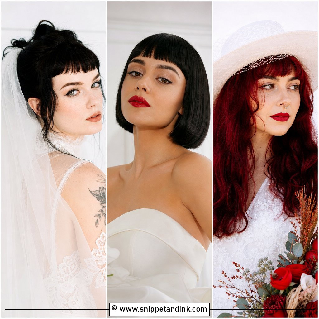 15 Alternative Bridal Hair Ideas for Bold Modern Brides