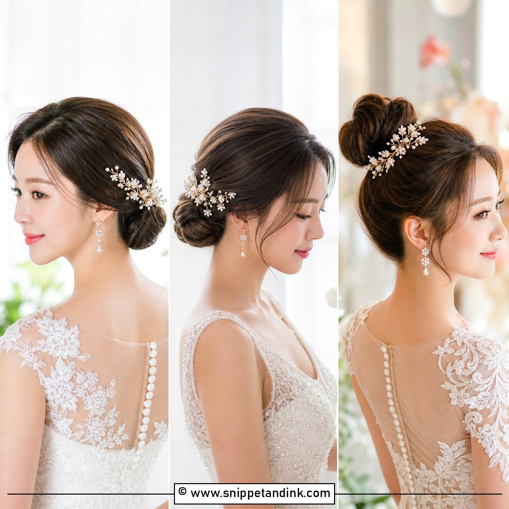 15 Asian Wedding Hair Updo Ideas for Elegant Brides