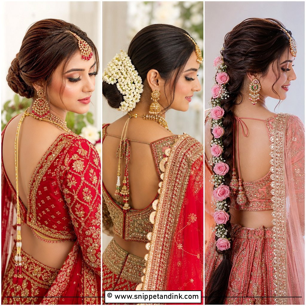 15 Baraat Bride Hairstyles for a Regal Wedding Entrance