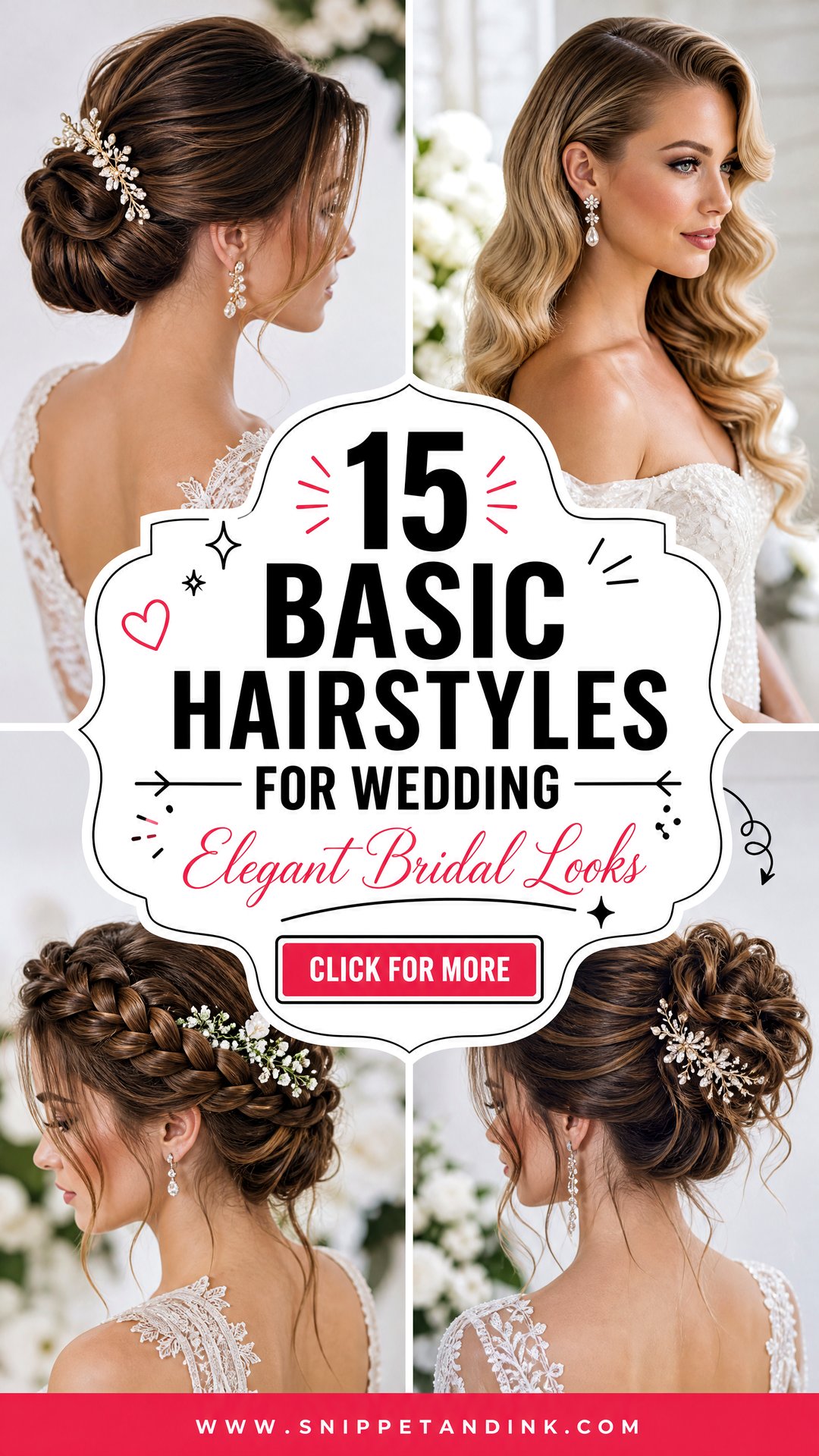 15 Basic Hairstyles for Wedding Easy Elegant Looks to Try - 15 Basic Hairstyles for Wedding: Easy, Elegant Looks to Try