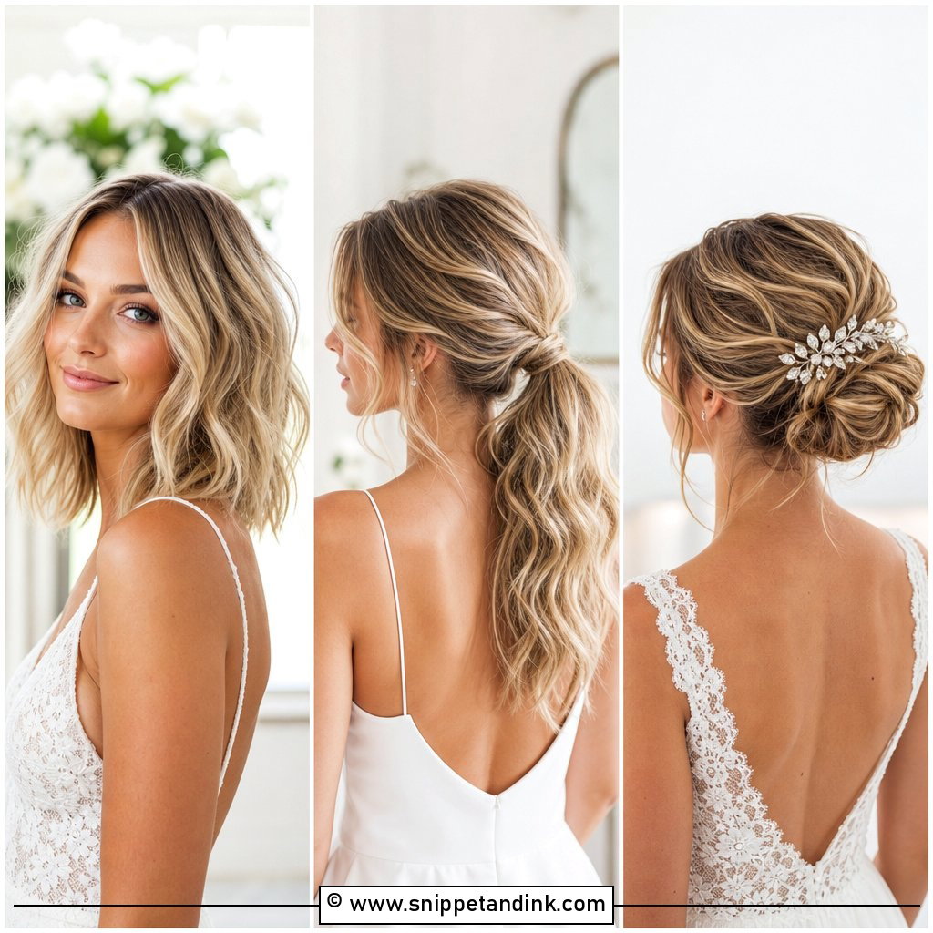 15 Beachy Wave Bridal Hair Ideas for Effortless Romance