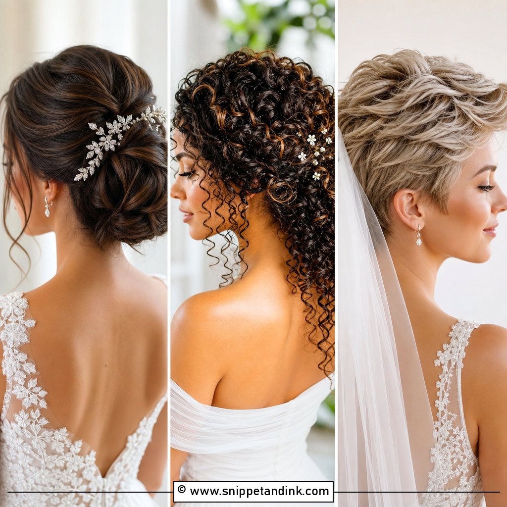 15 Beautiful Wedding Hair Ideas for Romantic Bridal Style