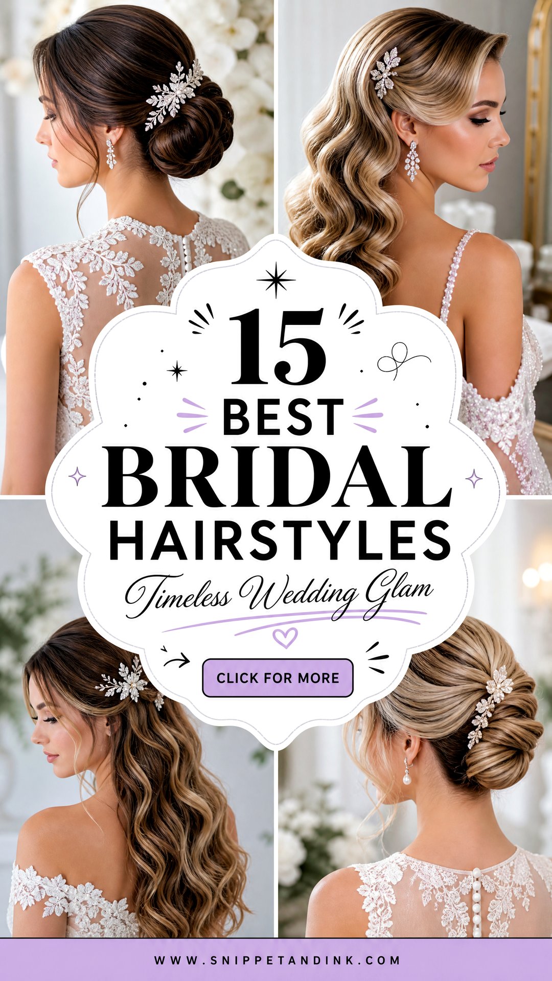 15 Best Bridal Hairstyles for Timeless Wedding-Day Glam - 15 Best Bridal Hairstyles for Timeless Wedding-Day Glam