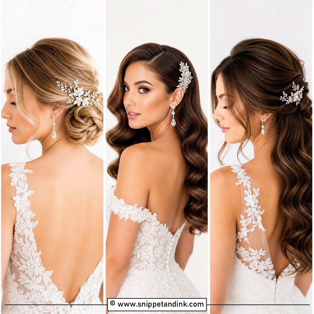 15 Best Bridal Hairstyles for Timeless Wedding-Day Glam