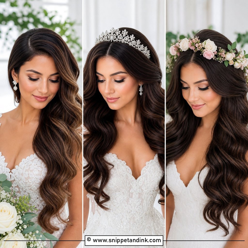 15 Big Waves Wedding Hair Ideas for Glamorous Brides