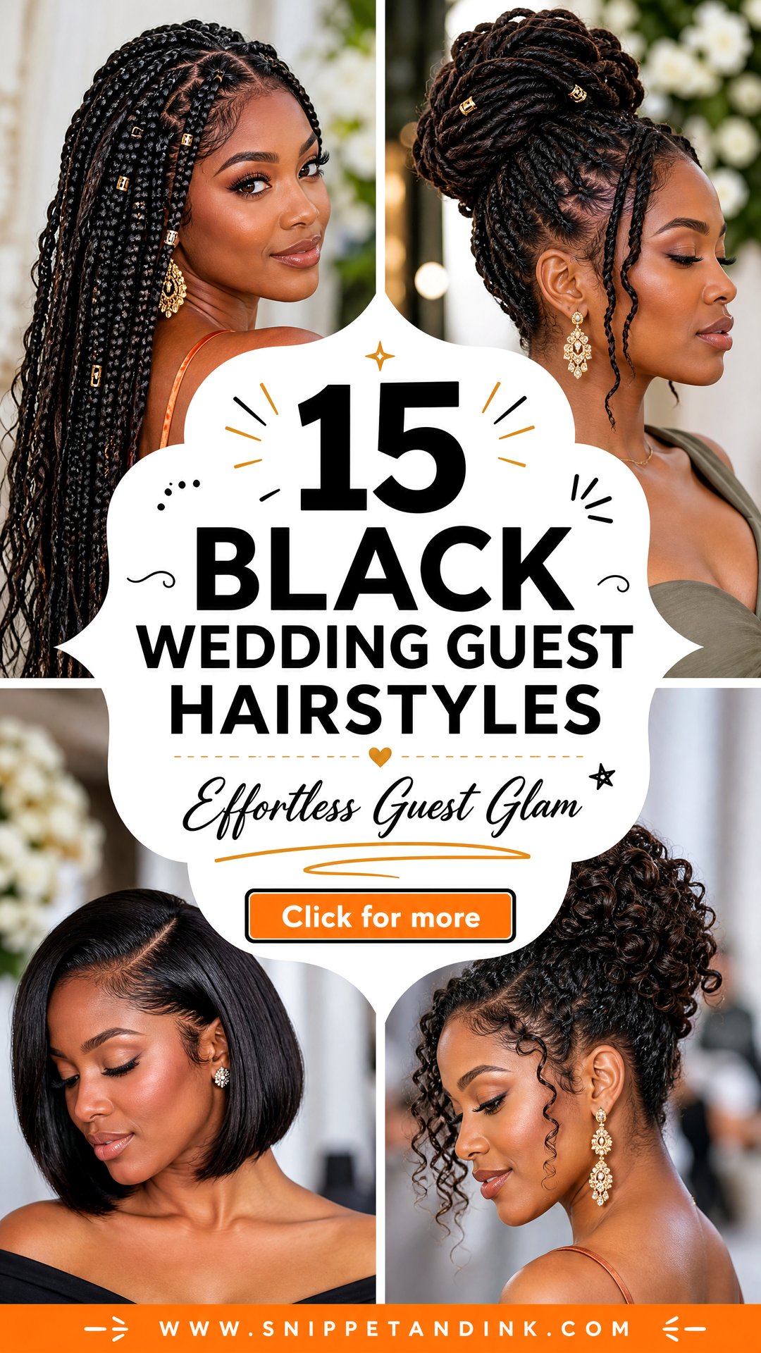 15 Black Wedding Guest Hairstyles for Effortless Glam - 15 Black Wedding Guest Hairstyles for Effortless Glam