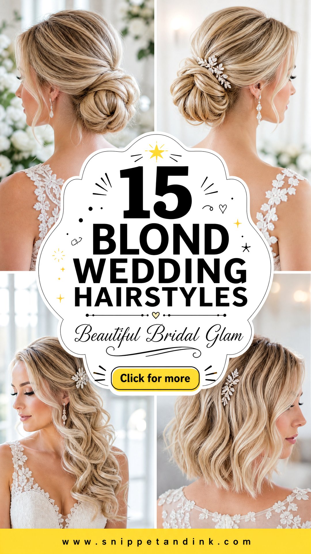 15 Blond Wedding Hairstyles For Beautiful Bridal Glam - 15 Blond Wedding Hairstyles For Beautiful Bridal Glam