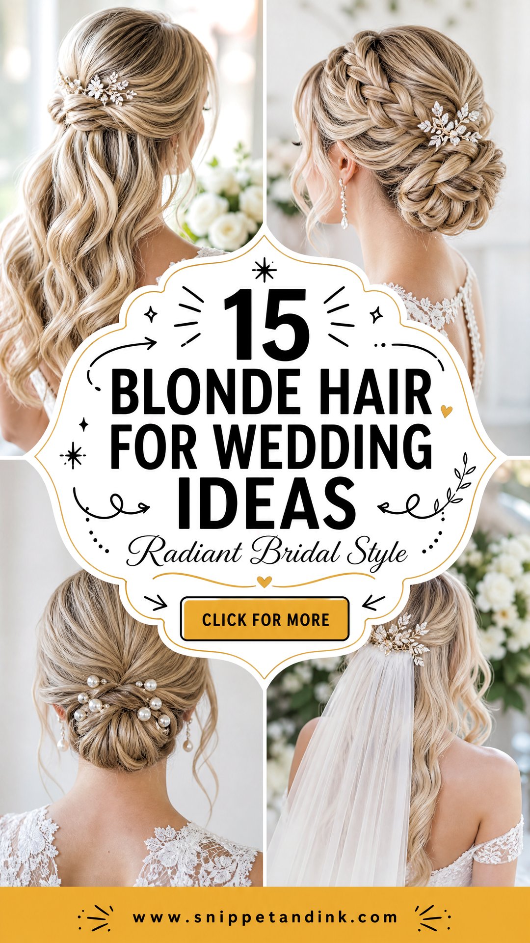 15 Blonde Hair for Wedding Ideas For Radiant Bridal Style - 15 Blonde Hair for Wedding Ideas For Radiant Bridal Style