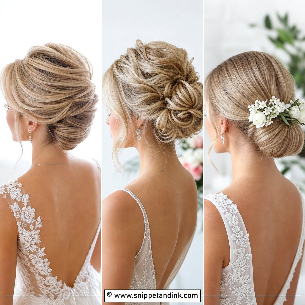 15 Blonde Updo Wedding Ideas For Timeless Bridal Elegance