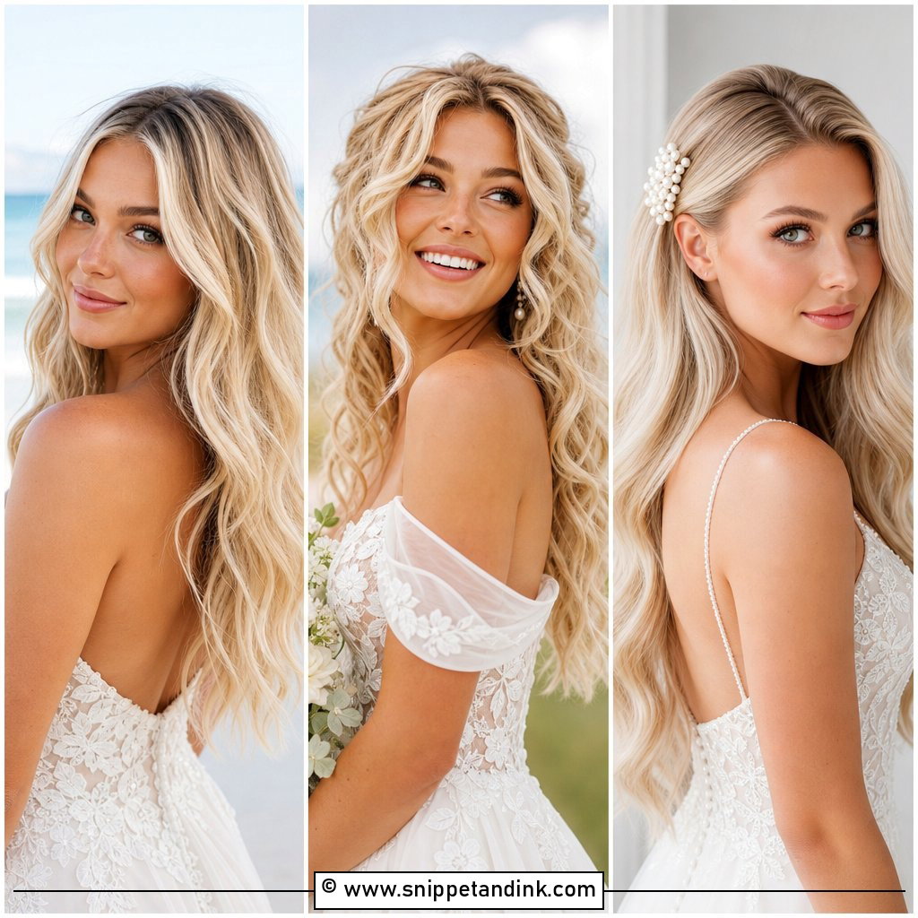 15 Blonde Wedding Hair Down Ideas For Soft Bridal Glam