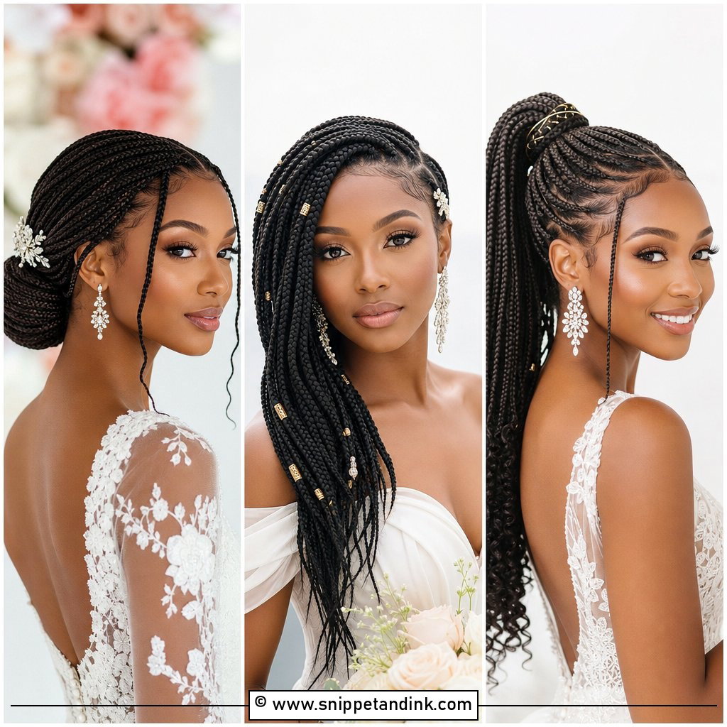 15 Box Braid Wedding Hairstyles Stunning Bridal Looks to Try