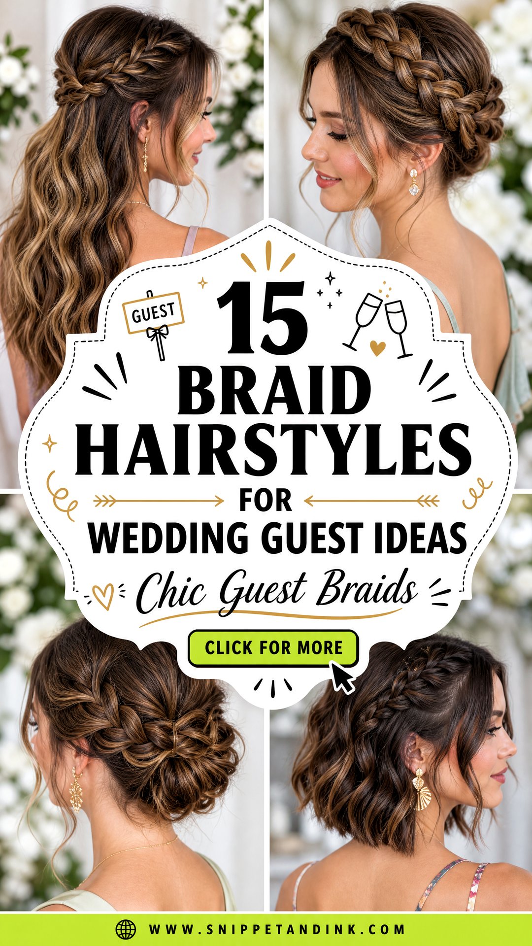 15 Braid Hairstyles for Wedding Guest Chic Looks to Try - 15 Braid Hairstyles for Wedding Guest: Chic Looks to Try