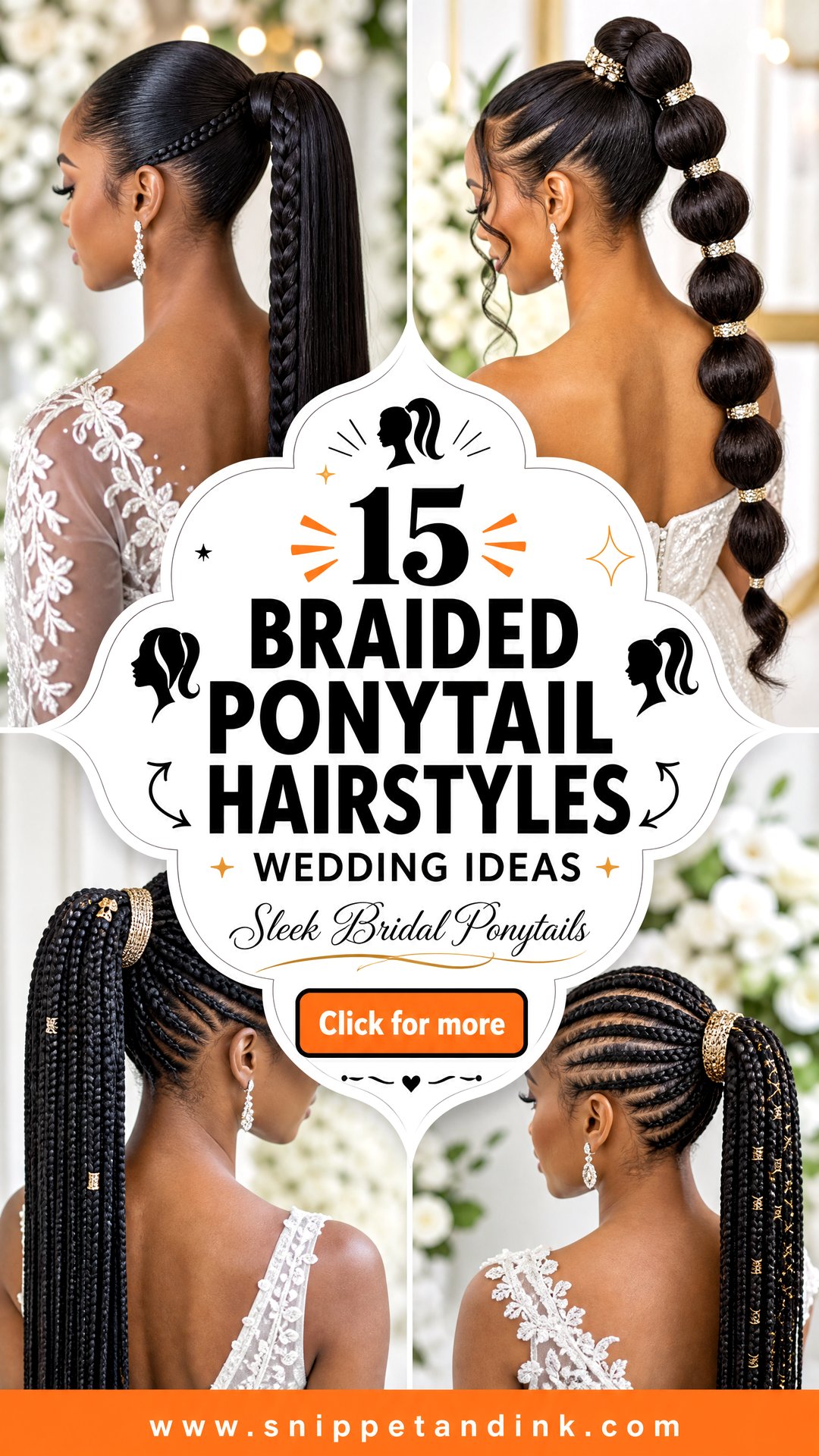 15 Braided Ponytail Hairstyles Wedding Sleek Bridal Ideas - 15 Braided Ponytail Hairstyles Wedding: Sleek Bridal Ideas