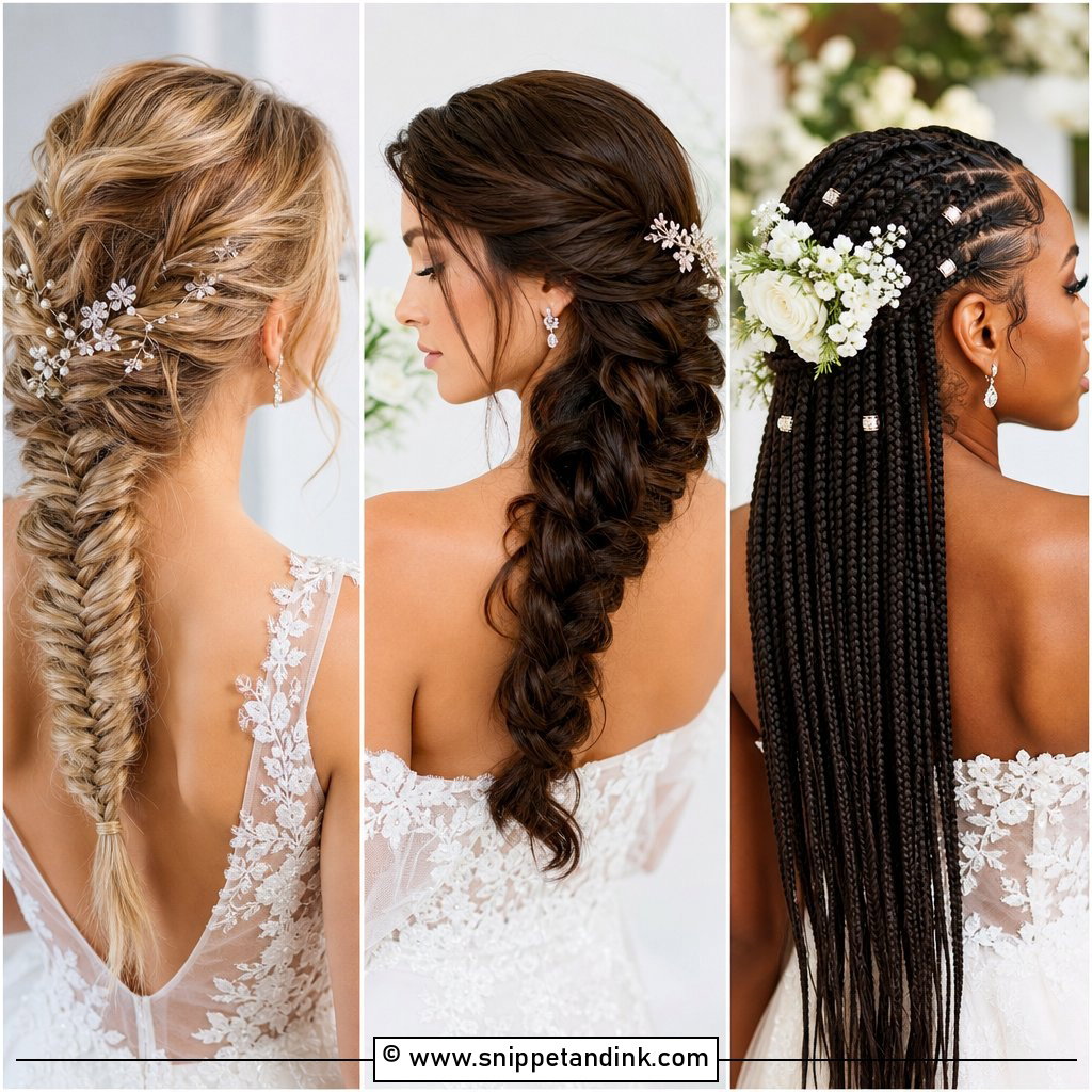 15 Braided Wedding Hairstyle Ideas Romantic Bridal Looks