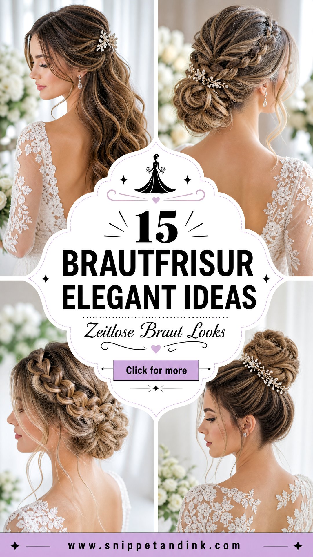 15 Brautfrisur Elegant Zeitlose Looks Fr Moderne Braute - 15 Brautfrisur Elegant: Zeitlose Looks Für Moderne Bräute
