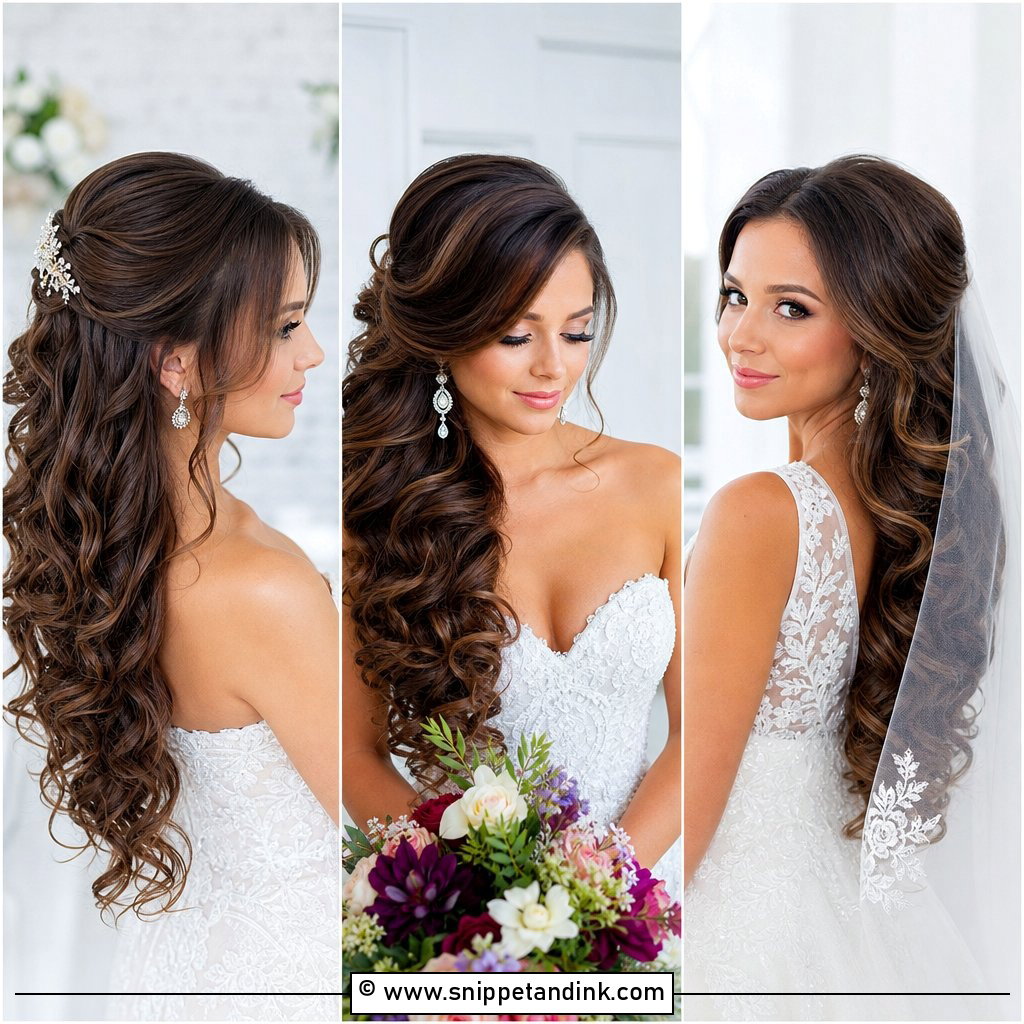 15 Bridal Curls Hairstyles Soft Romantic Ideas for Brides